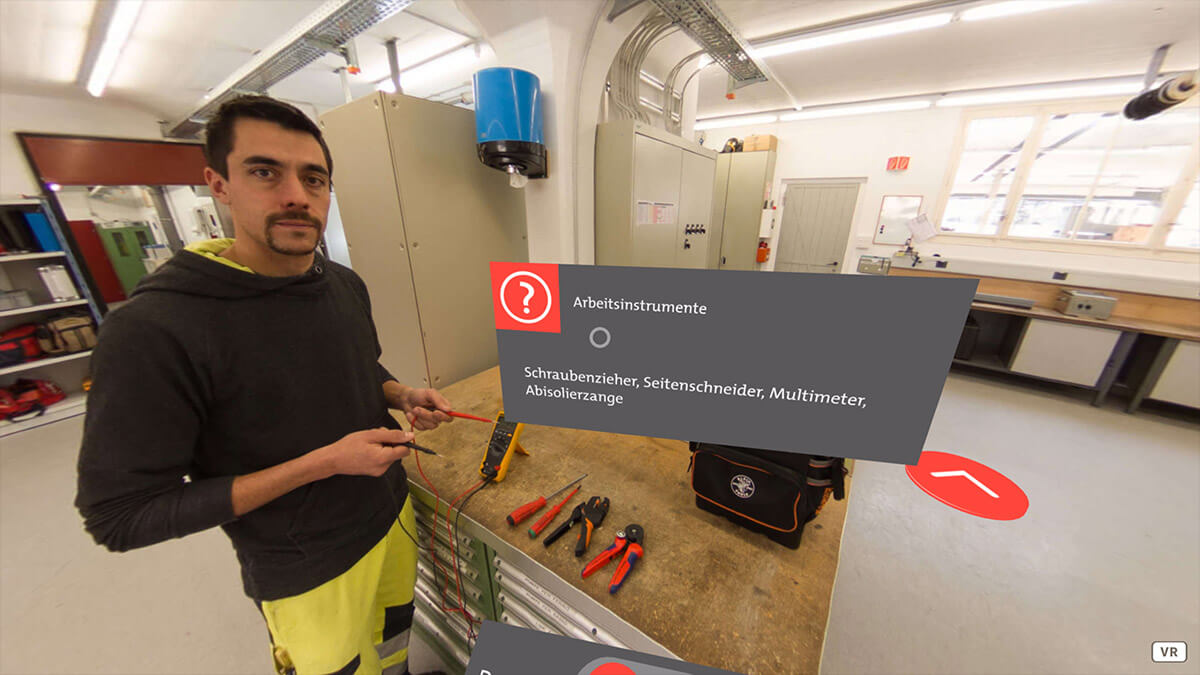 Virtuelle Präsentation der Tools die ein Automatiker tagtäglich verwendet